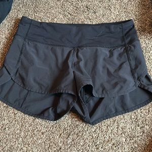 Black Lululemon shorts